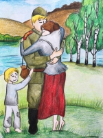 Флешмоб рисунков «Они сражались за малую Родину»