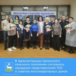 В Администрации Целинского сельского поселения состоялось заседание представителей ТОС и советом многоквартирных домов.