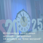 Исполнились мечты целинцев, загаданные 18 декабря на "Елке желаний".