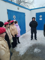 Целинских правоохранителей тоже поздравили с праздником