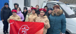 Целинских правоохранителей тоже поздравили с праздником