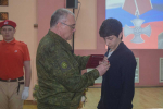 Ордена Мужества вручили сыновьям героев специальной военной операции