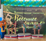 Новые медали от гимнасток спортивной школы Целинского района