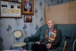 Встречая юбилей Победы:Виктора Ремизова поздравили с наступающим праздником