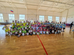 В шаге от пьедестала остановились целинские гандболисты в межрегиональном турнире