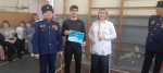 В Кировской СОШ №2 накануне Дня защитников Отечества прошли соревнования старшеклассников
