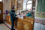 В храмах Целинского района прошли проверка противопожарной безопасности