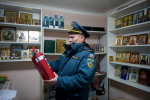 В храмах Целинского района прошли проверка противопожарной безопасности