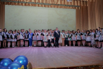 Три девятых класса и один одиннадцатый класс выпустила Целинская школа № 1