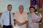 В Целинском районе состоялась встреча с юбилярами семейной жизни