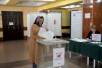 На избирательном участке № 2383 в п. Целина голосование идет в штатном режиме